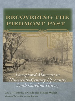 cover image of Recovering the Piedmont Past